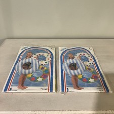 Intex The Wet Set 20" Swim Ring 2000 Vintage 2 Designs Pool Lot Of 2