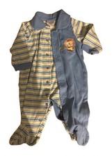 Vintage Baby Carters Footie Pajamas 3-6m