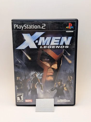 X-Men Legends (Sony PlayStation 2, PS2, 2004) Black Label CIB Tested