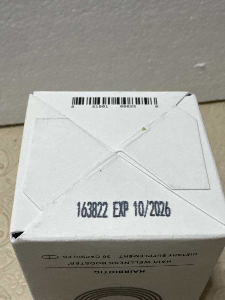 Nutrafol Hairbiotic 30 Capsules Exp 10/26 Hair Wellness Booster Sealed - Image 3 of 3