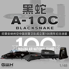 Great Wall Hobby S4823 1/48 A-10C 1921-2021 BLACKSNAKE INDANA AIR NATIONAL GUARD