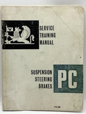 VAUXHALL SERIES PC SERVICE TRAINING GUIDE  MANUAL TS 782 CAR SUSPENSION
