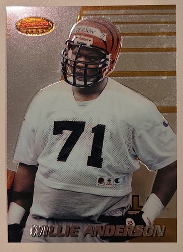 Willie Anderson #146 1996 Bowman's Best card
