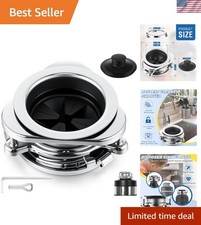 3 Bolt Mount Garbage Disposal Flange with Stopper Splash Guard for Sinks