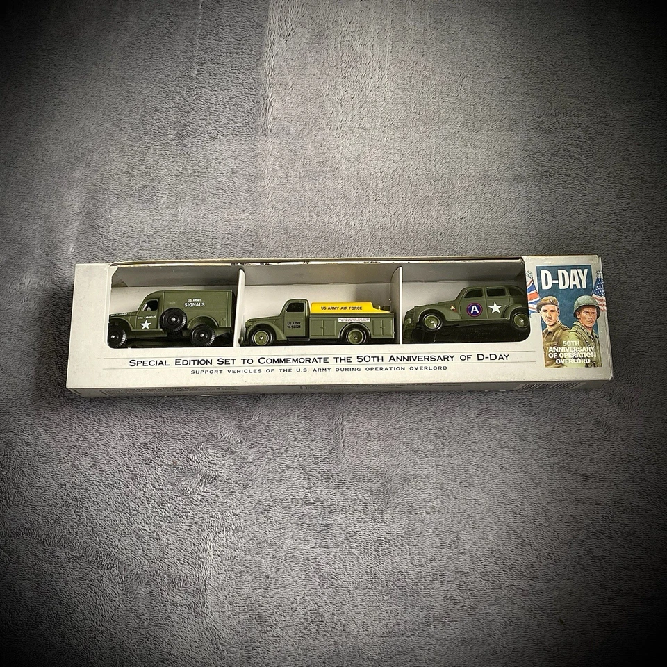 Lledo - Operation Overlord - D-Day - 50th Anniversary - 3 Vehicle Set - 1994 - Image 2 of 4
