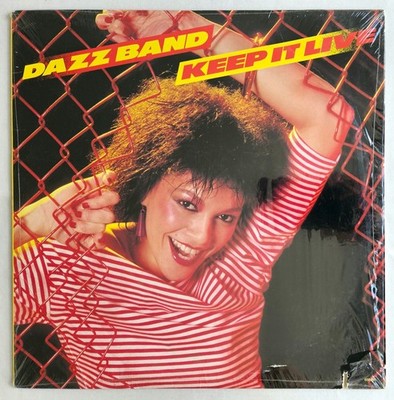 BOOGIE / DISCO-FUNK - DAZZ BAND - KEEP IT LIVE LP OG IN SHRINK - LET IT WHIP