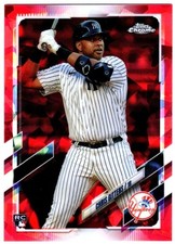 2021 Topps Chrome SAPPHIRE #US166 Chris Gittens (RC) ROOKIE RED REFRACTOR 3/5