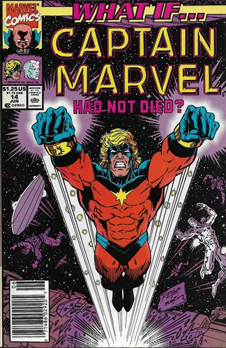 What If ? (Vol. 2) #14 (Mark Jewelers) VF; Marvel | Captain Marvel - we combine