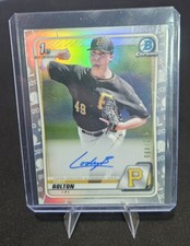 2020 Bowman Chrome - Prospect Auto - Cody Bolton #CPA-CB Refractor /499 (AU, RC)