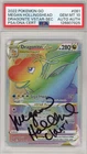 PSA 10 Signed Megan Hollingshead Dragonite VSTAR Secret autograph pokemon