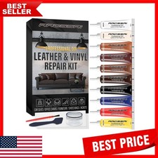 Professional Leather  Vinyl Repair Kit - No Experience Needed, 10 Colors