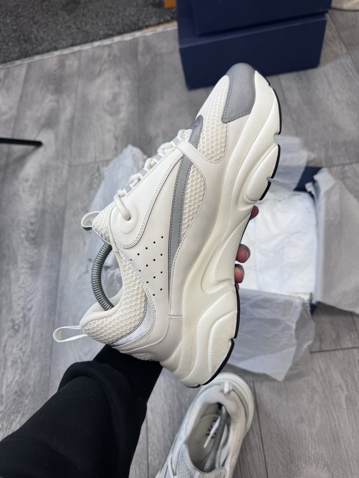 DIOR B22 Sneakers White UK 10 RRP £980 image 10