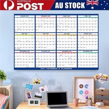 NEW - 2027 Wall Calendar 12 Month Annual Yearly Planner Thick Paper 35x23 Inch