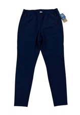 NEW Brooks Running Spartan Pant Navy Blue Zip Mens Size M
