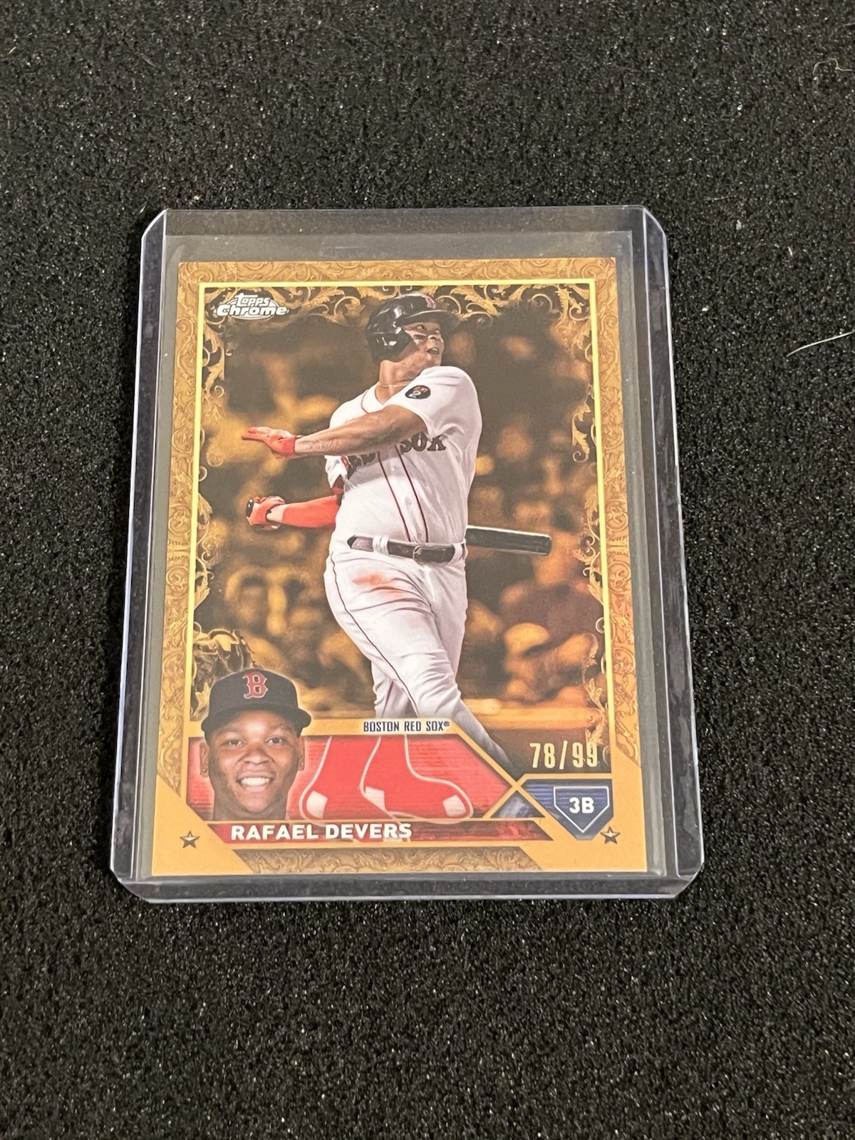 Rafael Devers 2023 Topps Gilded Collection #d /99 Red Sox #18