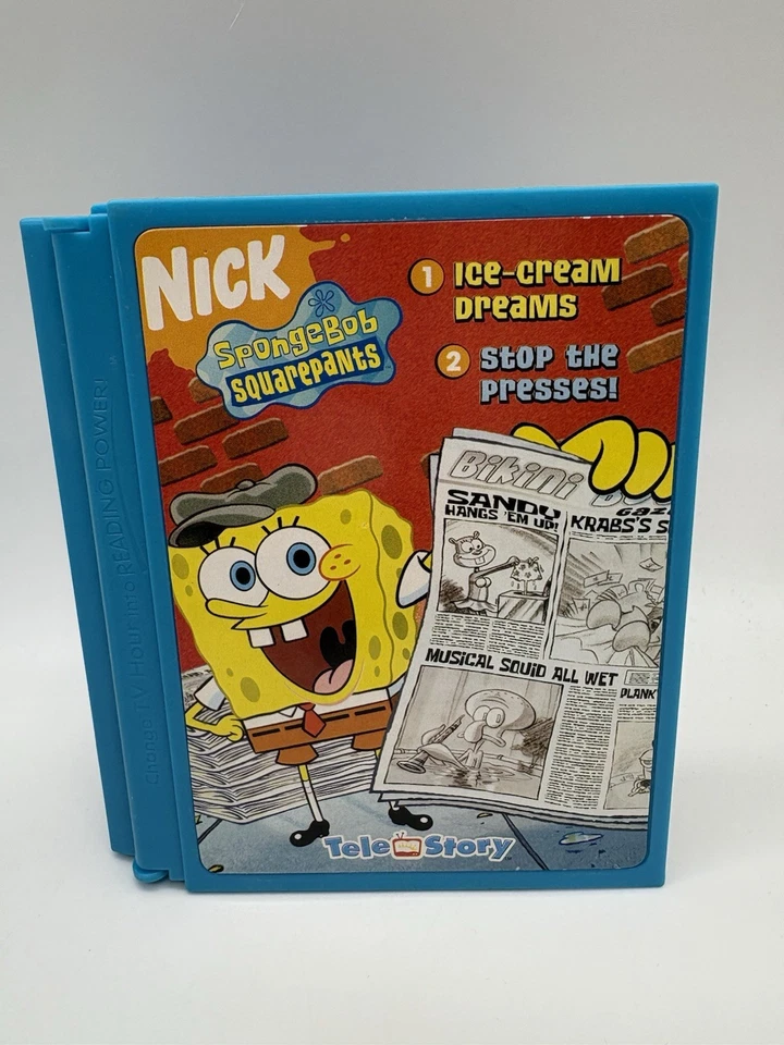 Vintage Tele Story Sistema Interativo de Livro de Histórias Dora Bob Esponja Winnie The Pooh - Imagem 4 de 4