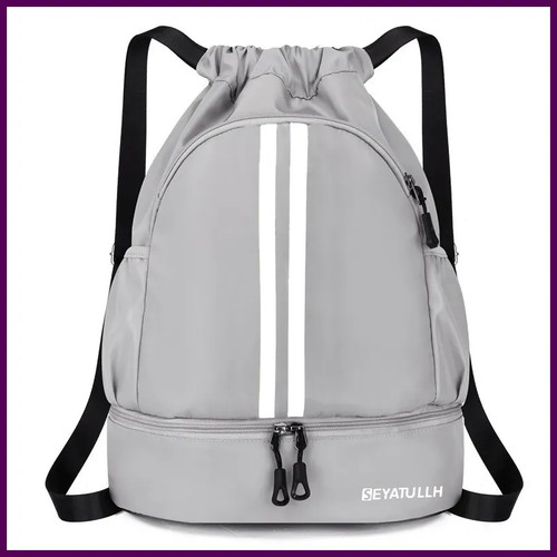 Fitnessrucksack Turnbeutel Sport Basketball Rucksack Reise Outdoor Pack - Bild 1 von 37
