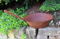 Pflanzschale Pfanne Edelrost Groß Blumentopf Gartendeko Pflanzgefäß Landhausstil