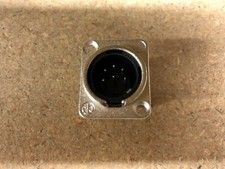 Neutrik NC6MDS-L-1 6-Pin XLR Male Panel/Chassis Mount Connector