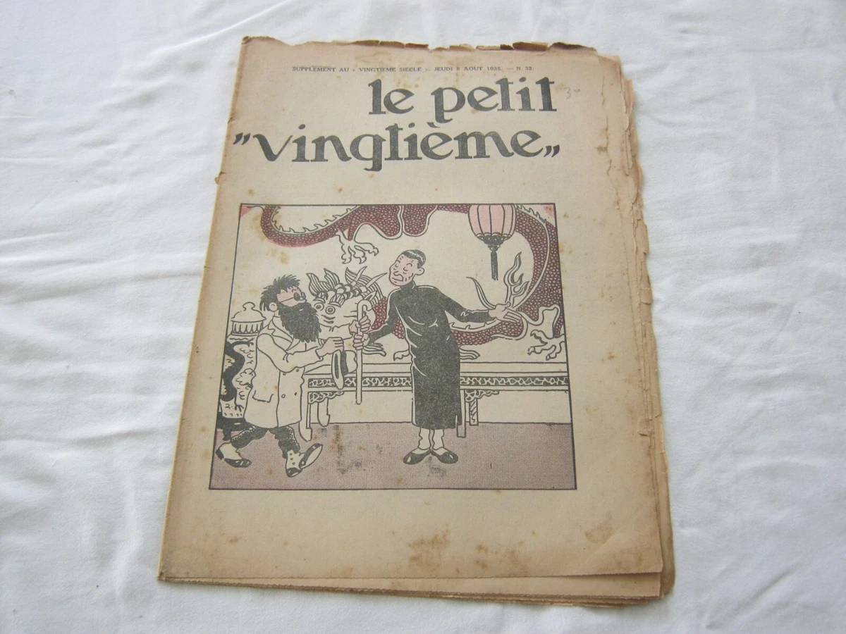Tintin - Le petit vingtième numero 50/1938-41 et 50/1939 - 3 numbers - First Belgian edition - 1938/1939 - auction online