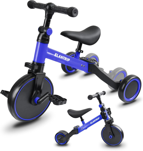 5 in 1 Balance Bike for 1 to 3 Years Old Kids,Toddler Tricycle Kids Trikes Tricy - Picture 10 of 17