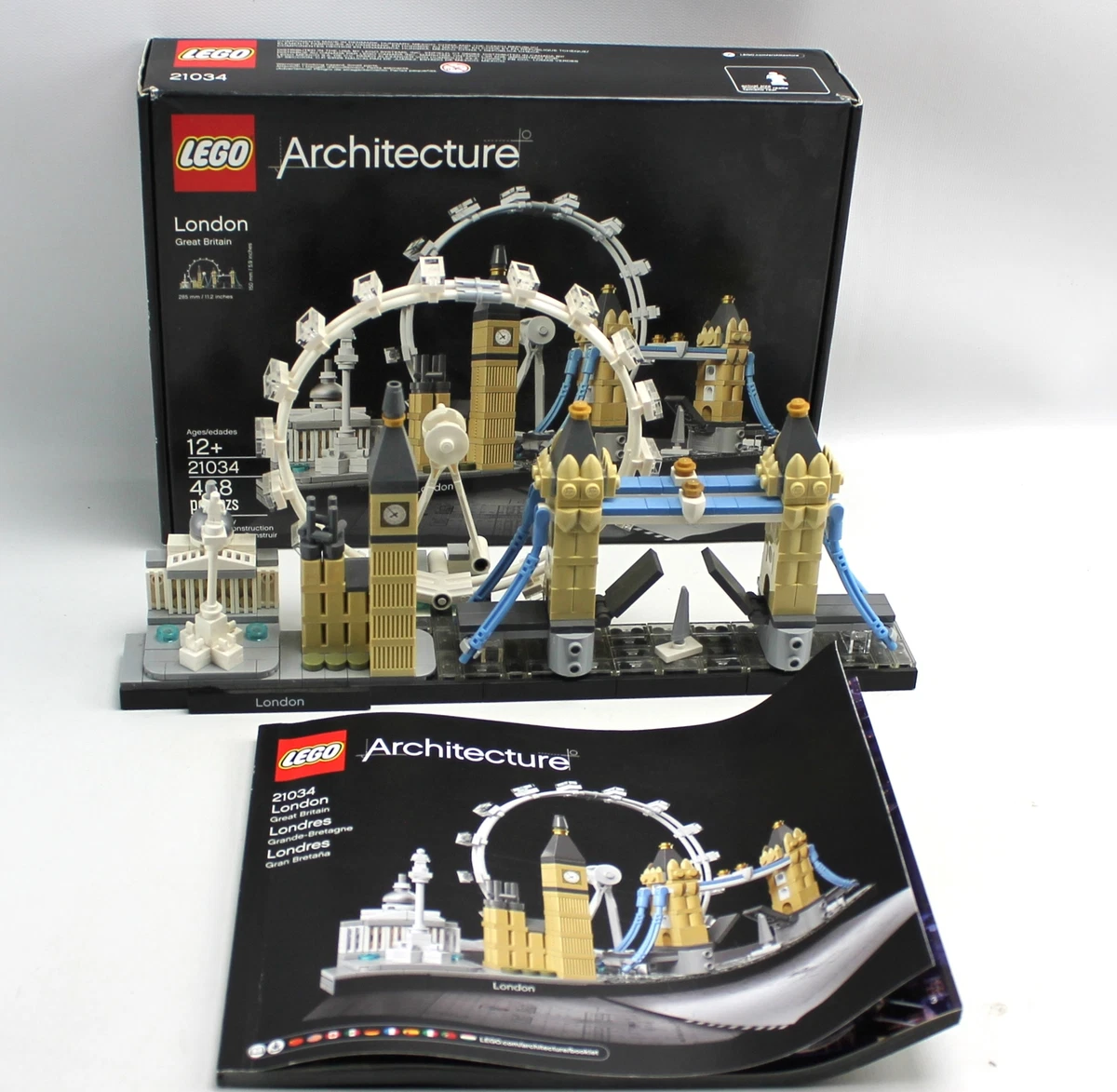  LEGO Architecture London Skyline Collection 21034 Building Set  Model Kit and Gift for Kids and Adults (468 pieces) : Toys & Games