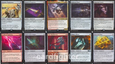 MTG Commander Deck Custom Magic: The Gathering Commander Deck - Syr Gwyn, Hero Of Ashvale (Knights & Equipment) Mtg Knight Deck MTG Commander Deck Custom Magic: The Gathering Commander Deck - Syr Gwyn, Hero Of Ashvale (Knights & Equipment) Mtg Knight Deck