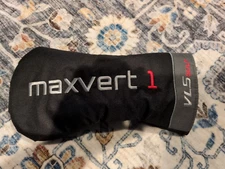 Maxvert VLS 1  Headcover Black Red