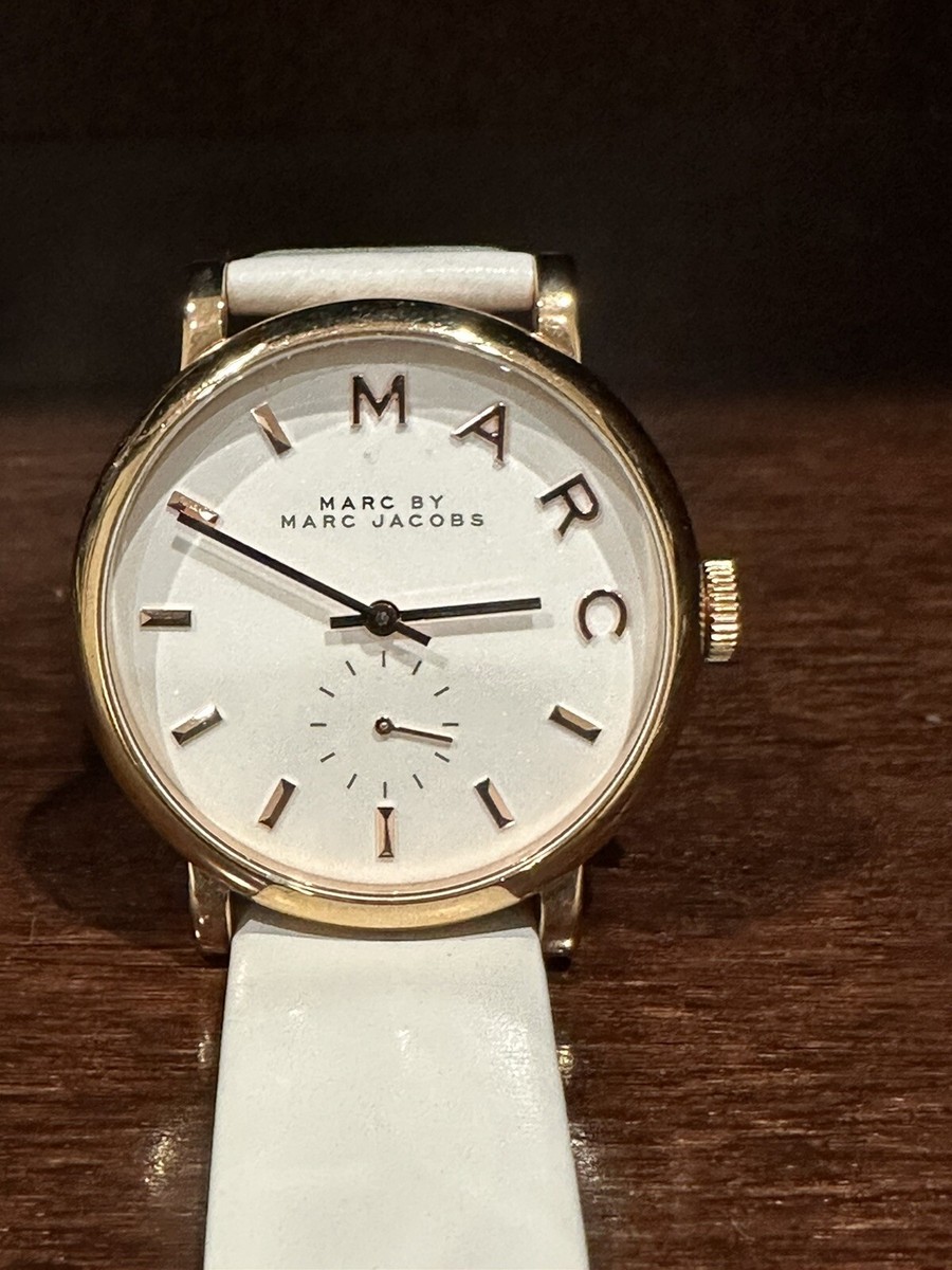 MARC BY MARC JACOBS 腕時計 Baker Marc By Marc Jacobs MBM1329 Baker Navy Dial Navy Leather Women's Watch