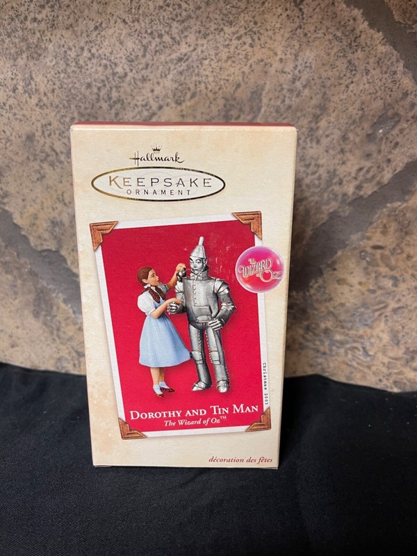 Hallmark 2003  - Dorothy and Tin Man- Wizard of Oz