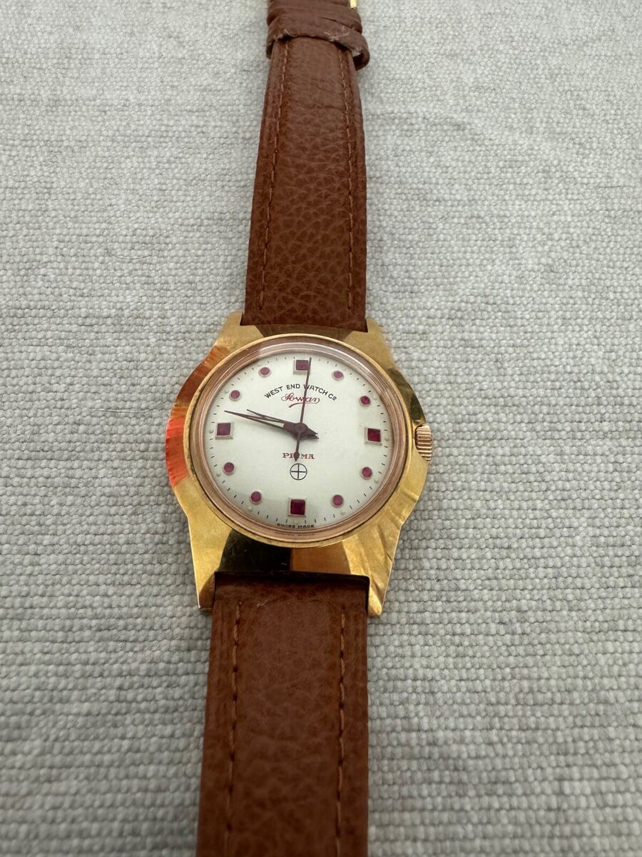 West End Watch Sowar PRIMA D3666 1410 Gold filled Galvanic West End Watch Sowar PRIMA D3666 1410 Gold filled Galvanic
