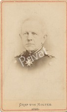 CDV Photo Helmuth Karl B. Count von Moltke Prussian Field Marshal K1.73