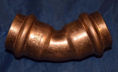  Pressfitting Bogen 22mm II  Kupfer (391)