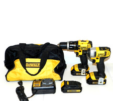 Dewalt DCD785 Drill Driver  DCF885 Impact w/3 Batteries/ 1 Charger  Bag
