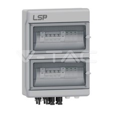 Quadro Elettrico Lato DC 2 Stringhe 2 MPPT 1000V 16A IP65 con Sezionatore - SKU 