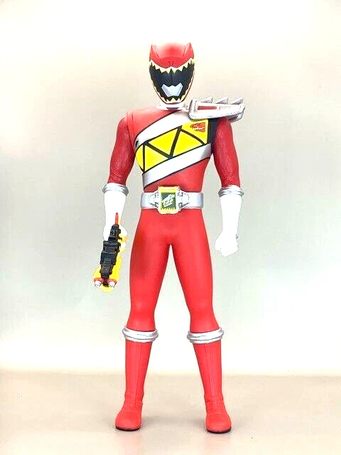 Bandai Japan Power Ranger Kyoryuger Red & Gaburevolver DX Big Soft Vinyl Figure - Image 2 of 4