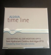 AHAVA Time Line Age Defying All Day Moisturizer SPF 15, 1.7 oz