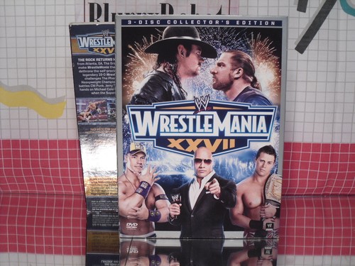 WWE: Wrestlemania XXVII (DVD, 2011, 3-Disc Set, Collectors Edition) - Picture 3 of 6