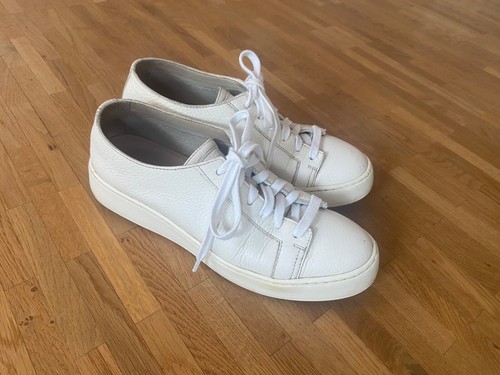 Santoni weiße Sneaker Hirschleder Gr 39 - Bild 4 von 13