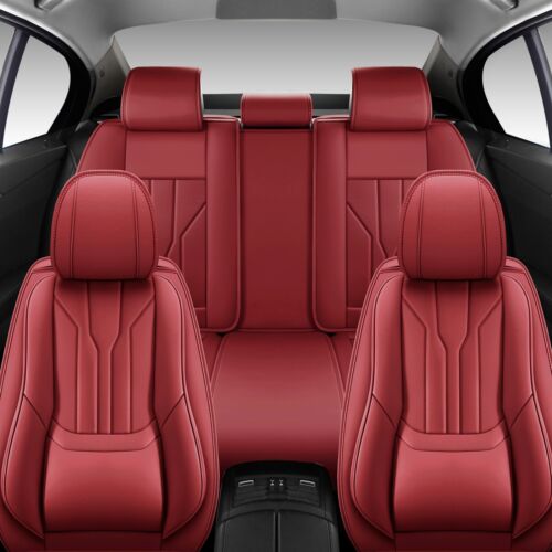 For Lexus Car Seat Cover Protectors luxury Leather Front+ Rear Seat Cushion - Picture 19 of 90