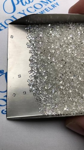 1.5mm~9mm Princess Cut Moissanite Loose Stone D Color VVS1 Gemstones For Jewelry - Video 1 of 1