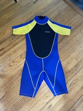 Mountain Warehouse Junior Kids Shorty Wetsuit Neoprene Girls Boys Age 11/12