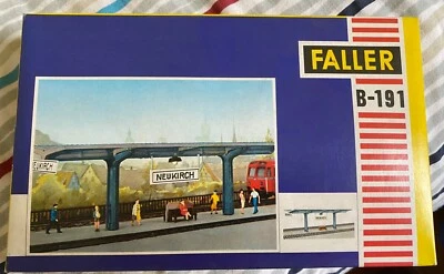FALLER HO quai couvert B 191 BO gare - Photo 1/3