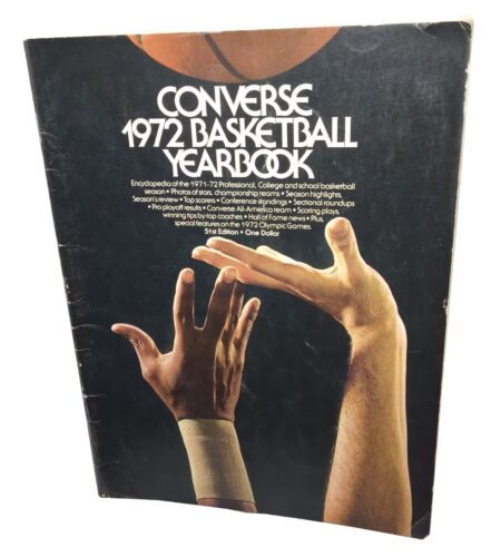 Converse Basketball Yearbook 51st Edition 1972  LA Lakers Champions - Picture 1 of 2