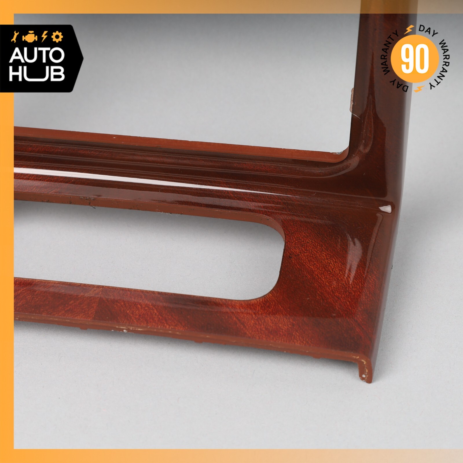 Maserati Quattroporte M139 Center Console Rear A/C Control Trim Bezel Wood OEM