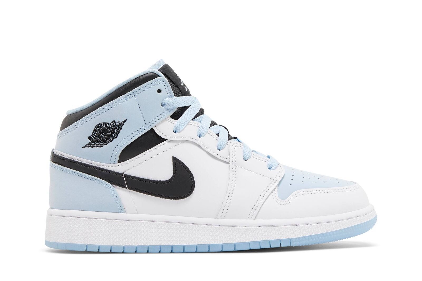 Детская обувь Air Jordan Air Jordan 1 Mid SE GS White Ice Blue DV1337-104