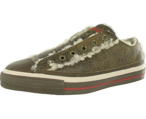 converse shearling grey