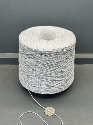 500G PALE GREYIE BLUE 3/14NM 55% LAMBSWOOL 45% COTTON YARN SKYLIGHT 4PLY (DK)