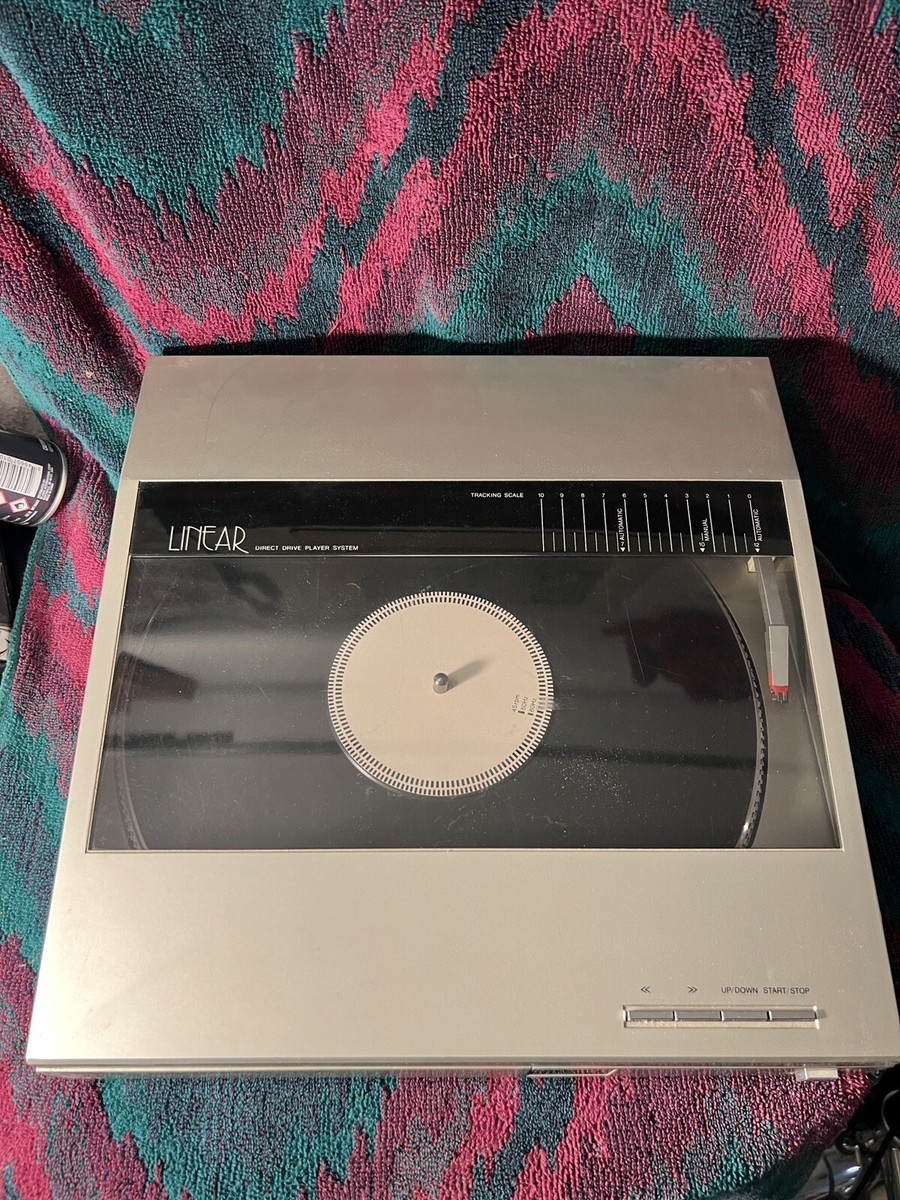 Sanyo P33 Japanese Record player Linear tracking Turntable