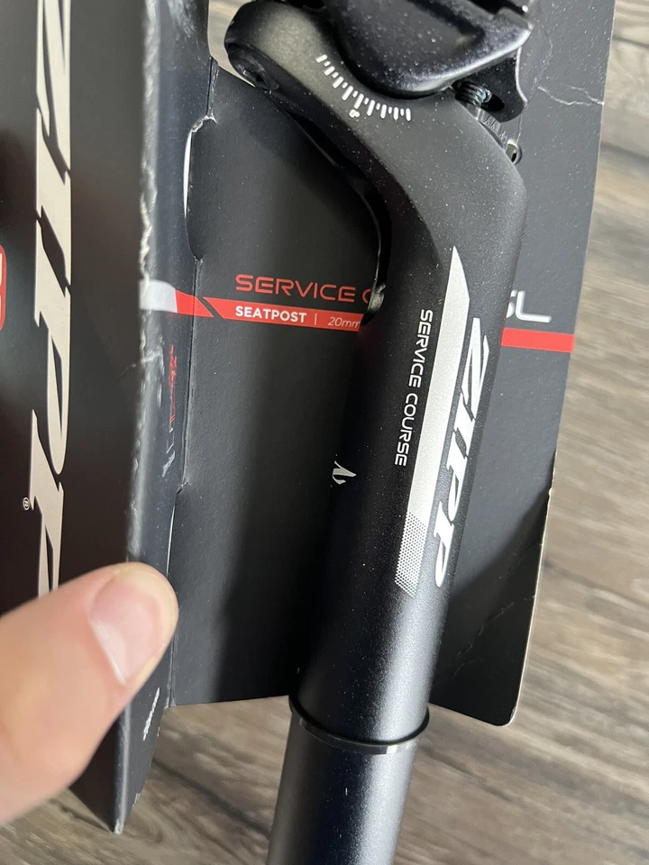 Tija de sillín ZIPP Service Course SL 20mm Retroceso 350mm E6 Foto 3 de 4